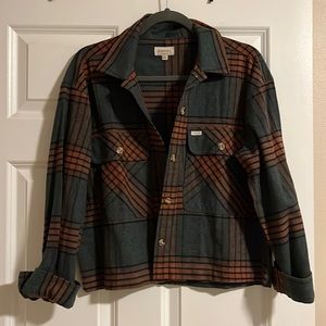 Women’s button up flannel